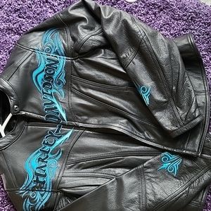 Rare Vintage Harley Davison Butter Soft Leather Jacket